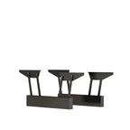 Modern Lift-Up Coffee Table with 4 Stools and 2 Drawers