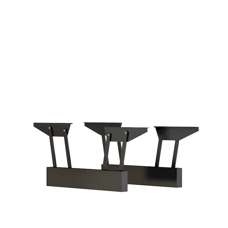 Modern Lift-Up Coffee Table with 4 Stools and 2 Drawers