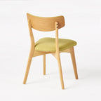 Chazz Mid-Century Modern Upholstered Rubberwood Dining Chairs (Set of 4) by