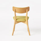 Chazz Mid-Century Modern Upholstered Rubberwood Dining Chairs (Set of 4) by