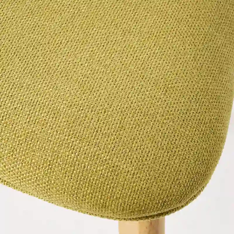 Chazz Mid-Century Modern Upholstered Rubberwood Dining Chairs (Set of 4) by