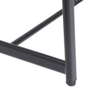 27H Barstool Set of 3 Wooden Round Bar Stools with Footrest, Easy Assembly, for Dining Room, Kitchen