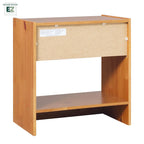 Modern Easy Assembly 1-Drawer Solid Wood Nightstand