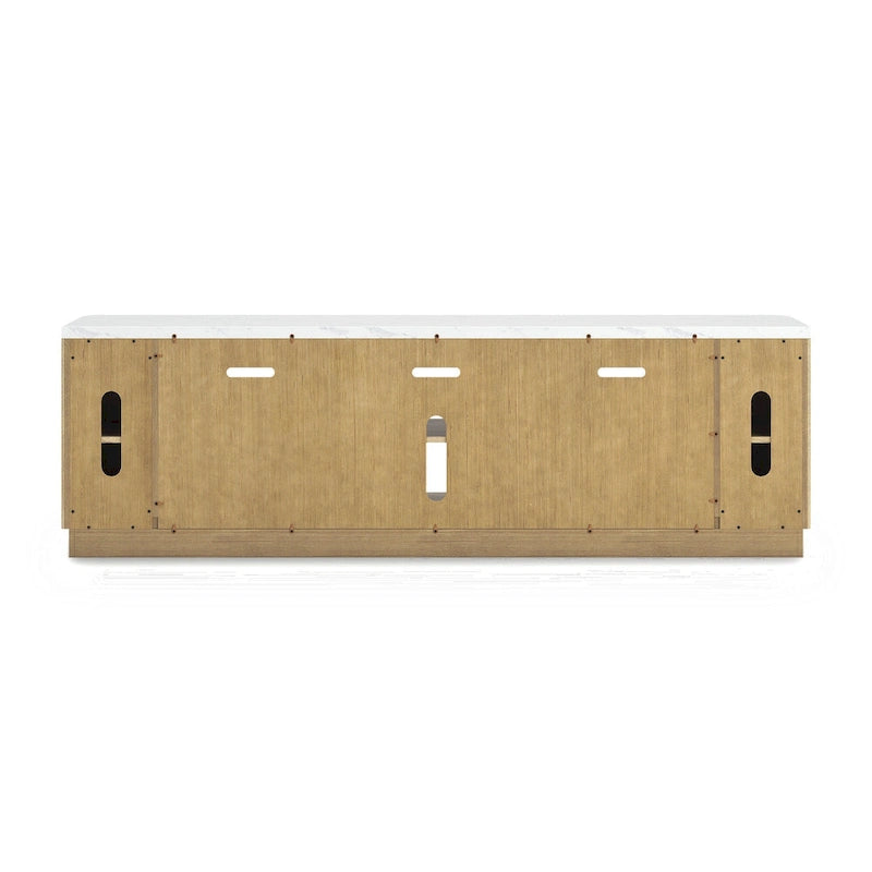 Camdill Brown 80 TV Stand for TVs up to 90 - 79.5 W x 18.5 D x 24.5 H
