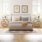 3-Tier End Table Narrow Side Table for Living Room