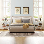3-Tier End Table Narrow Side Table for Living Room