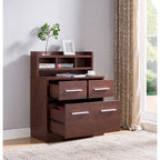 Greene Transitional 3-Drawer Wood File Cabinet Work Station by