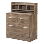 Greene Transitional 3-Drawer Wood File Cabinet Work Station by