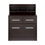Greene Transitional 3-Drawer Wood File Cabinet Work Station by