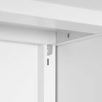 Metal Printer Stand with Storage Mobile Printer Tables