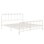 Sandy Farmhouse Metal Bed
