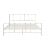 Sandy Farmhouse Metal Bed