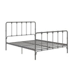 Sandy Farmhouse Metal Bed
