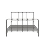 Sandy Farmhouse Metal Bed