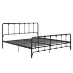 Sandy Farmhouse Metal Bed
