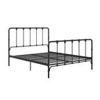 Sandy Farmhouse Metal Bed