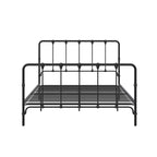 Sandy Farmhouse Metal Bed