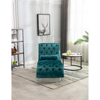Leisure concubine sofa with acrylic feet