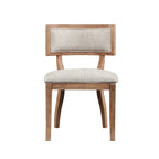 Signature Marie Beige/ Light Natural Dining Chair Set of 2