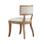 Signature Marie Beige/ Light Natural Dining Chair Set of 2