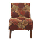 Pihl Floral Harvest Lounge Chair