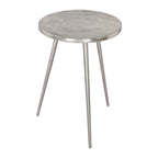 Politik Side Table Silver