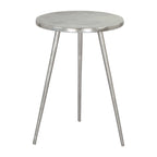 Politik Side Table Silver