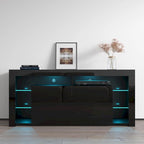 Minelli Modern 61-inch Glossy TV Stand