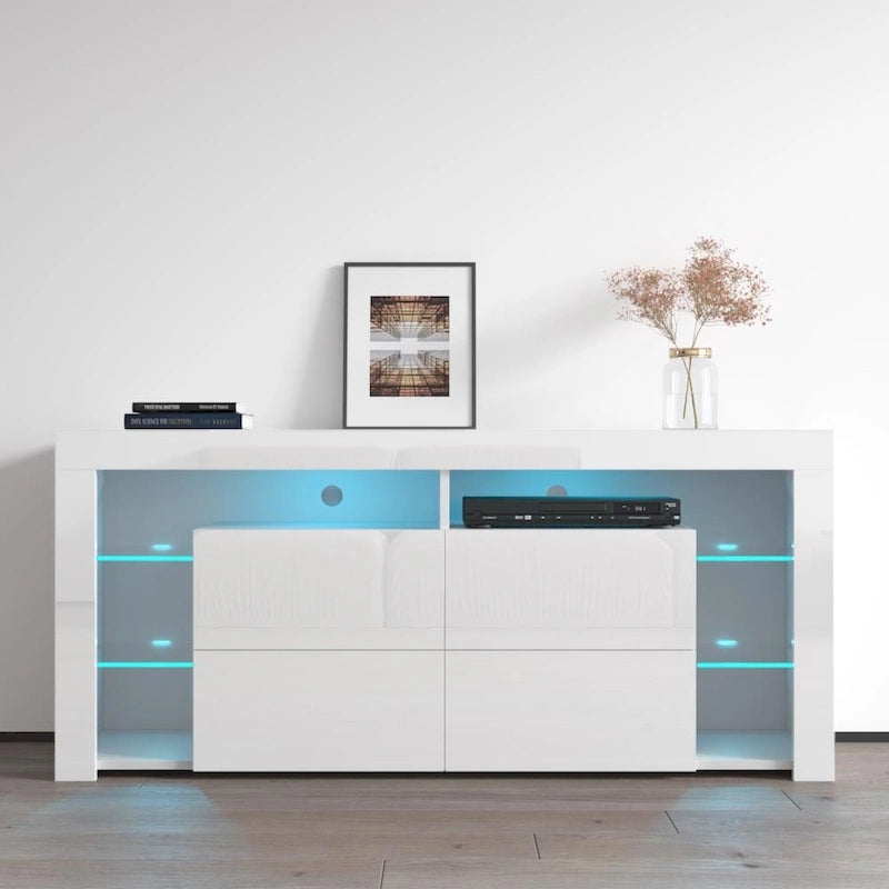 Minelli Modern 61-inch Glossy TV Stand