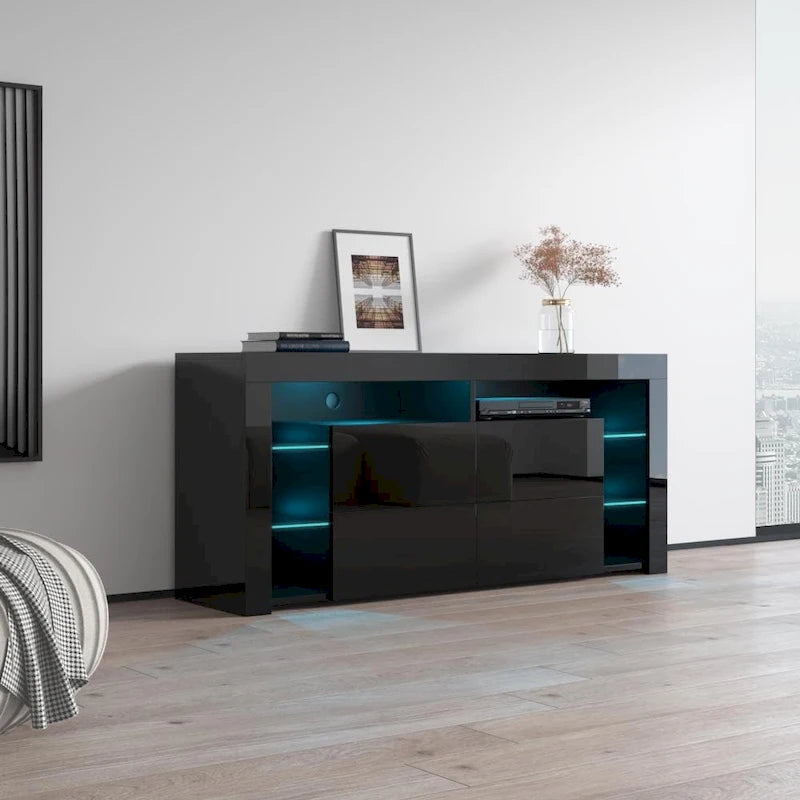 Minelli Modern 61-inch Glossy TV Stand
