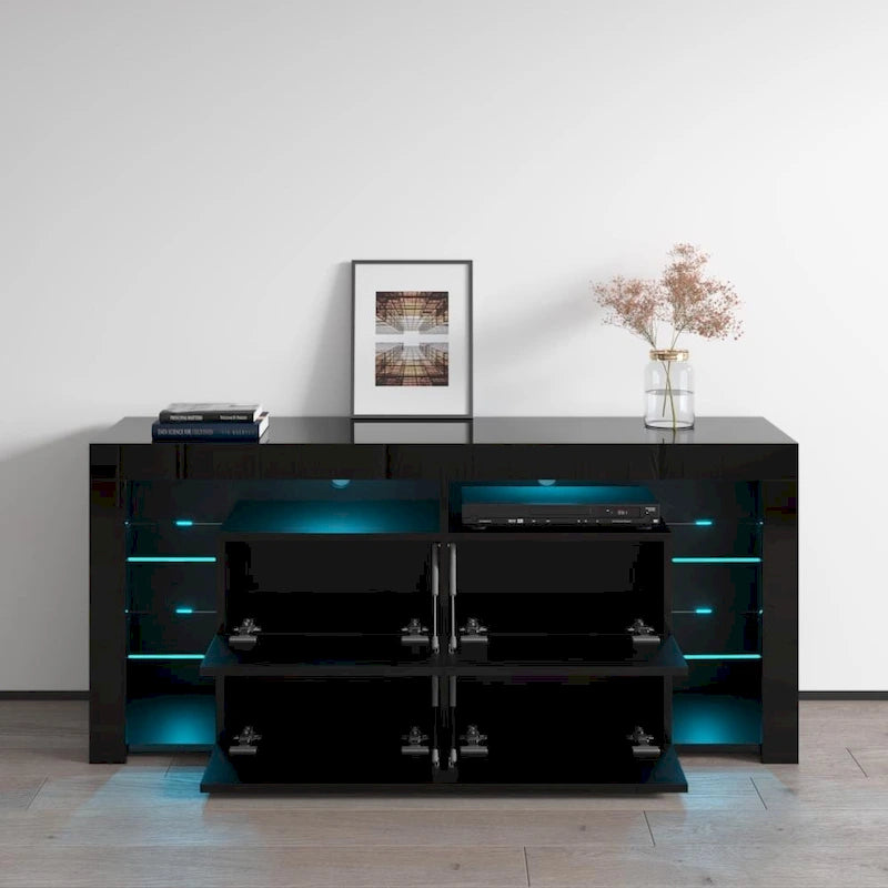 Minelli Modern 61-inch Glossy TV Stand