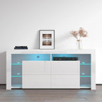 Minelli Modern 61-inch Glossy TV Stand