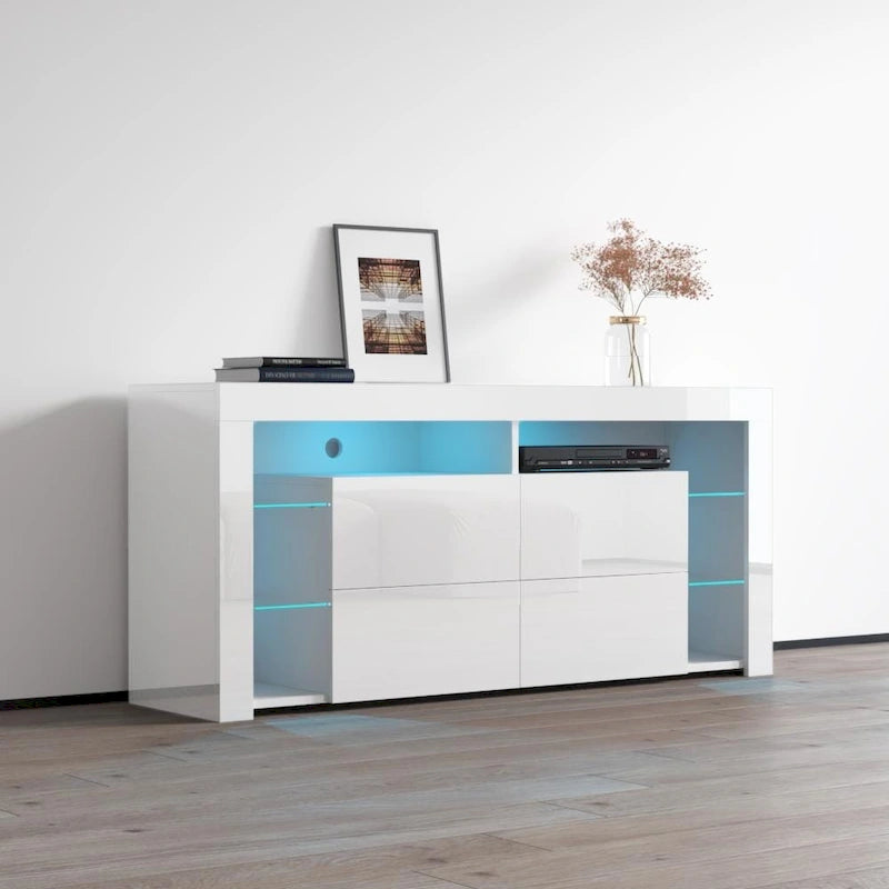 Minelli Modern 61-inch Glossy TV Stand