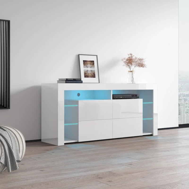 Minelli Modern 61-inch Glossy TV Stand