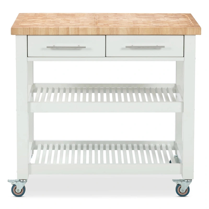 Chris & Chris Pro Chef Work Station Natural All Wood