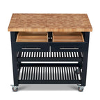 Chris & Chris Pro Chef Work Station Natural All Wood