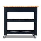 Chris & Chris Pro Chef Work Station Natural All Wood