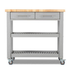 Chris & Chris Pro Chef Work Station Natural All Wood