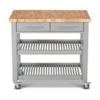 Chris & Chris Pro Chef Work Station Natural All Wood