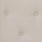 Isabelle Button Tufted Wingback Upholstered Bed