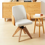Mid-century Modern Upholstered Home Office Desk Chair