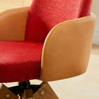 Mid-century Modern Upholstered Home Office Desk Chair
