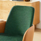 Mid-century Modern Upholstered Home Office Desk Chair