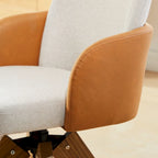Mid-century Modern Upholstered Home Office Desk Chair