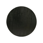 Dublin Modern Kitchen Table - a Round Dining Table Top with Dropleaf & Pedestal Base, (Finish Option)