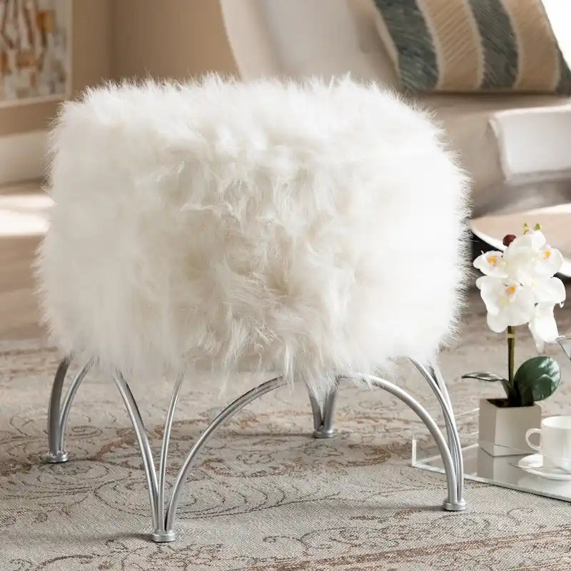 Coburn Modern and Contemporary Upholstered Ottoman
