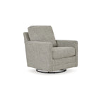 Bralynn Gray Swivel Glider Accent Chair - 30W x 37D x 37H