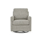 Bralynn Gray Swivel Glider Accent Chair - 30W x 37D x 37H