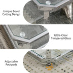 Glass Coffee Tables 44in