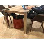 Stackable Modern Dining Restaurant Stacking Chairs End Table Cupcake for Living Break Room Vanity Bedroom No Back Office